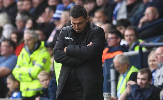Hibs boss Paul Heckingbottom has come under increased scrutiny following a poor start to the season. Picture: Craig Foy/SNS