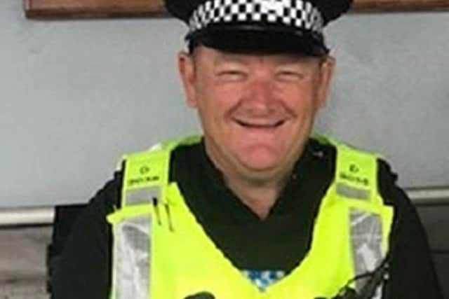 Roy Buggins, 51, had 29 years' service as an officer.