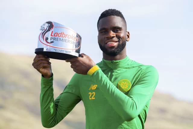 Odsonne Edouard, the Ladbrokes Premiership Player of the Month for August, has been linked with Napoli. Picture: Craig Foy/SNS