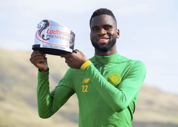 Odsonne Edouard, the Ladbrokes Premiership Player of the Month for August, has been linked with Napoli. Picture: Craig Foy/SNS