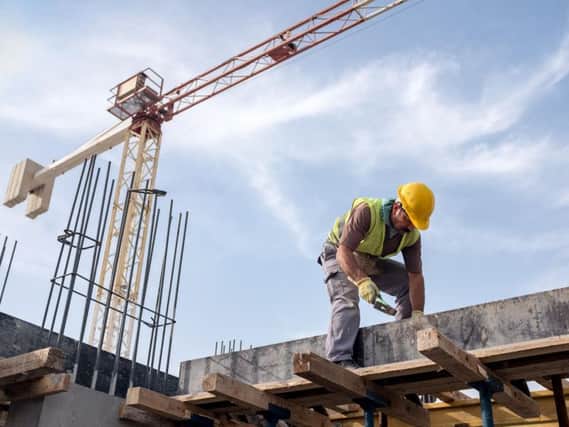 The second quarter of the year saw output in the construction sector contract by 2.2 per cent. Picture: TSPL