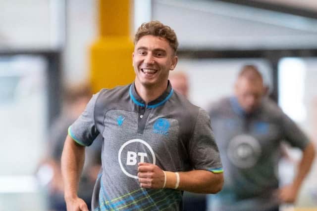 Jamie Ritchie is battling to be fit for Sunday's World Cup opener in Yokohama. Credit: Getty Images