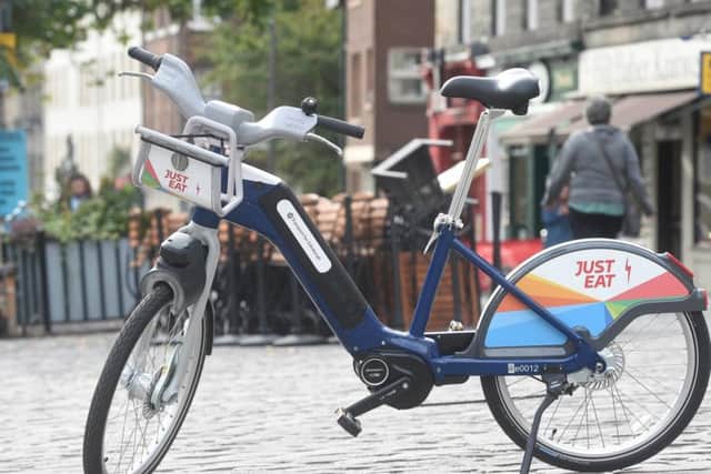 The electric bikes were due to have been in service by this month. Picture: Serco