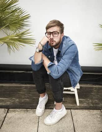 Iain Stirling, the voice of Love Island takes his stand up show on the road. Picture: Debra Hurford Brown