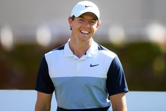 Rory McIlroy takes part in the BMW PGA Championship pro-am at Wentworth. Picture: Harry Trump/Getty Images