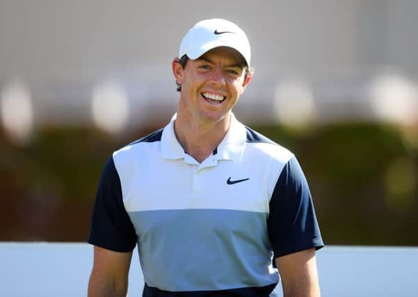 Rory McIlroy takes part in the BMW PGA Championship pro-am at Wentworth. Picture: Harry Trump/Getty Images