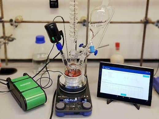The firm says its focus is 'digitising chemistry'. Picture: contributed.