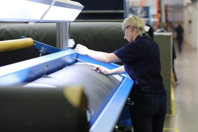 Scottish Leather Group's clients include Aston Martin and Mercedes. Picture: Elaine Livingstone