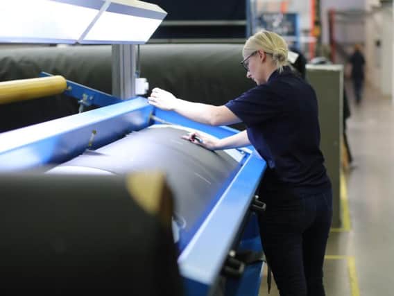 Scottish Leather Group's clients include Aston Martin and Mercedes. Picture: Elaine Livingstone