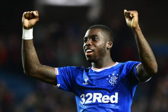 Sheyi Ojo was Rangers' match-winner against Feyenoord. Picture: Mark Runnacles/Getty Images