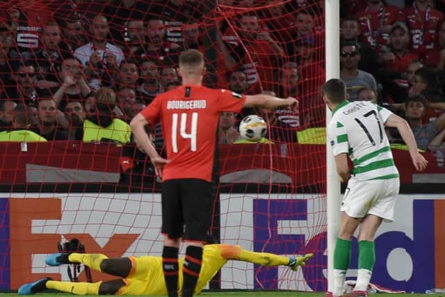Ryan Christie converts his second-half penalty.