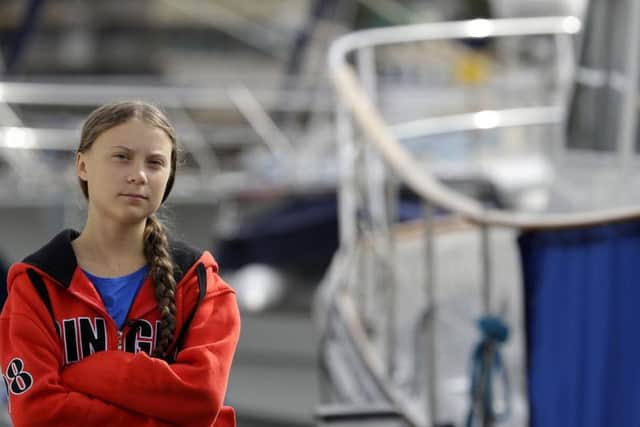 Climate change activist Greta Thunberg