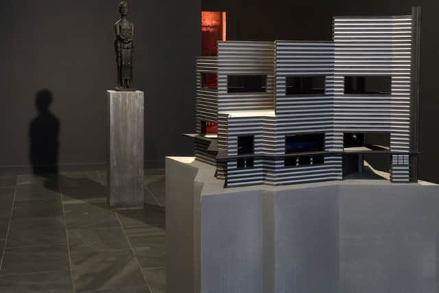 The Pavilion, 2018 and Land of Plenty, 2017 by Jasmina Cibic at the CCA. PIC: Alan Dimmick.