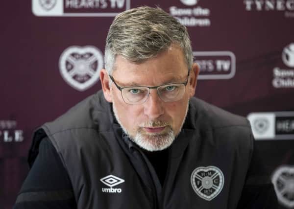 Hearts manager Craig Levein. Picture: SNS