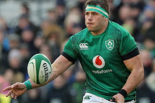 CJ Stander is returned to No 8 as Ireland coach Joe Schmidt sticks to a policy of low-risk rugby. Picture: Getty