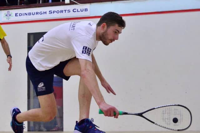 Edinburgh Sports Club's Rory Stewart