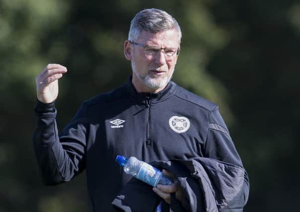 Hearts manager Craig Levein. Picture: SNS