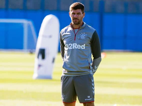 Rangers boss Steven Gerrard