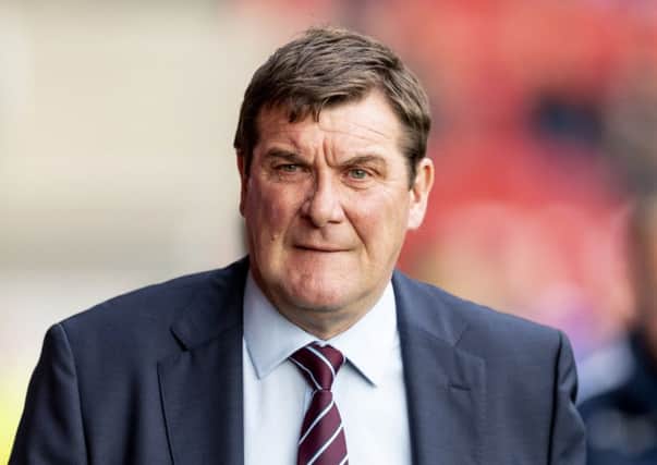 Tommy Wright wants his St Johnstone side to repeat their performance against Aberdeen last week. Picture: SNS.