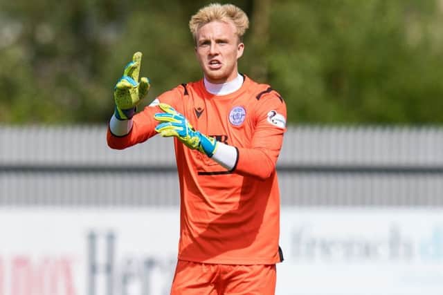 Robby McCrorie was in superb form despite Queen of the South's defeat. Picture: SNS.