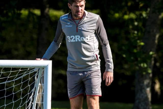 Rangers manager Steven Gerrard. Picture: SNS