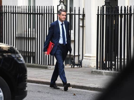 Education Secretary Gavin Williamson arrives in Downing Street for a cabinet meeting on September 17, 2019. Picture: Getty Images