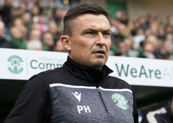 Paul Heckingbottom delayed his arrival at his post-match press conference so that he could get in the right frame of mind. Picture: Ross Parker/SNS