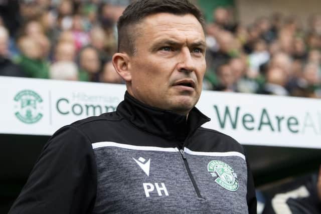 Paul Heckingbottom delayed his arrival at his post-match press conference so that he could get in the right frame of mind. Picture: Ross Parker/SNS