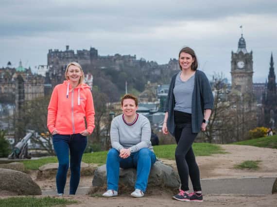 From left to right: Finance manager Pamela McCaw, founder and CEO Emma Little and head of sales and service Kristin Lamb. Picture: Chris Watt