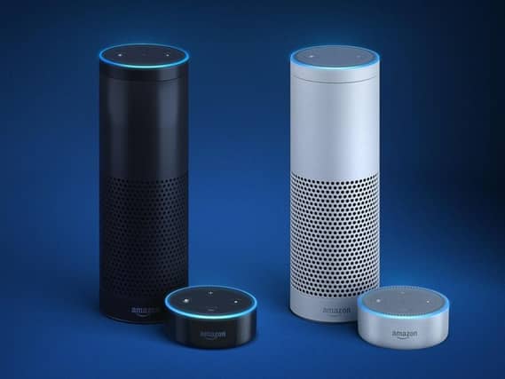 Amazon Echo. Picture: Amazon / PA Wire