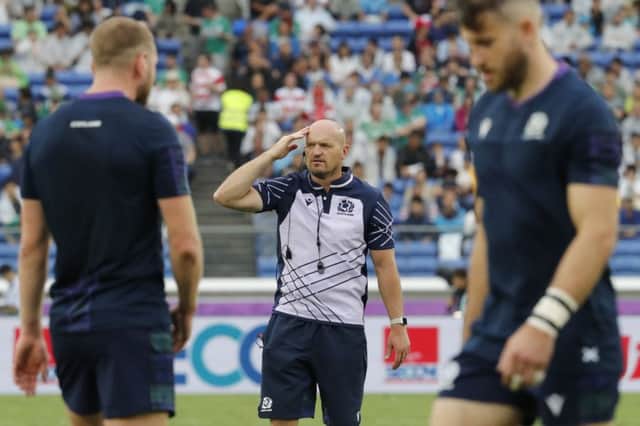 Gregor Townsend shouldn't be the focus of criticism when Scotland's players made so many errors. Picture: AP