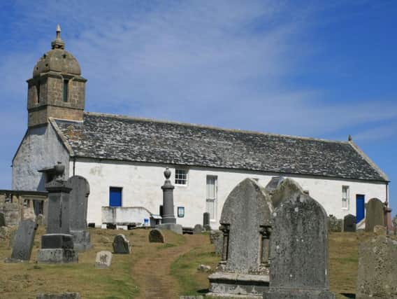 The boots were found in a coffin at Tarbat Discovery Centre in Easter Ross, a former Pictish monastery which later became a parish church. PIC: Flickr/Creative Commons/S.Rae