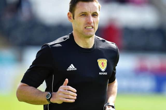 Steven McLean will oversee Celtic's match with Partick Thistle