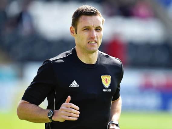 Steven McLean will oversee Celtic's match with Partick Thistle