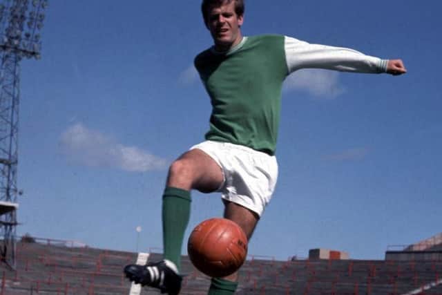 Stanton pictured at Easter Road in 1966