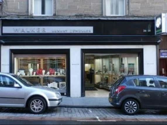 The armed robbery happened at Walker jewellers in Dundee's Union Street. Picture: Google.