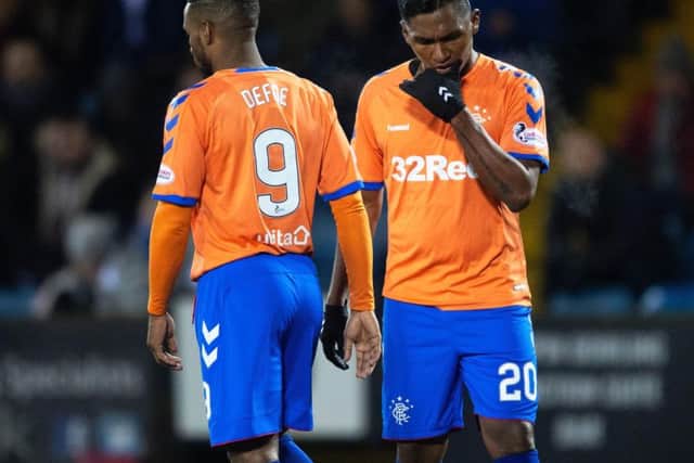 Jermain Defoe insists it's not competition but camaraderie that is being ramped up by the goal-trading between himself and teammate Alfredo Morelos at Rangers.