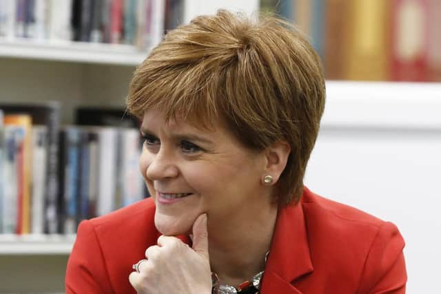 First Minister Nicola Sturgeon. Picture: Contributed