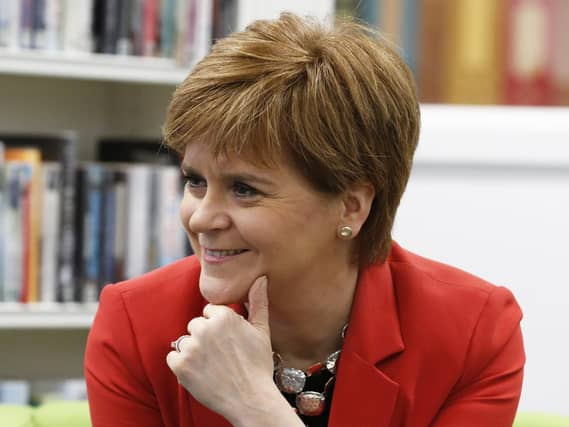 First Minister Nicola Sturgeon. Picture: Contributed