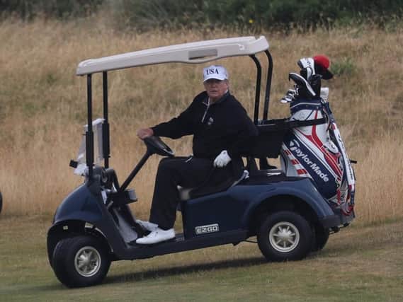 Donald Trump has had plans for a second golf course at his Menie Estate in Aberdeenshire approved