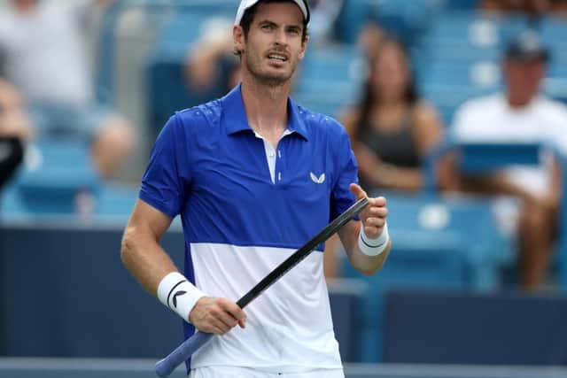 Andy Murray secured his first ATP Tour singles win since January. File picture: Getty Images