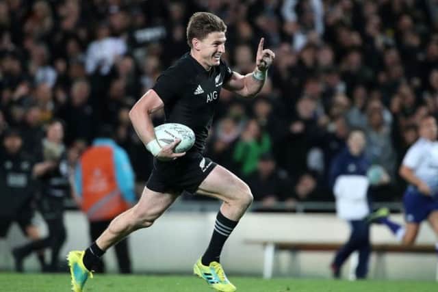 Beauden Barrett can be employed as a number ten or a full-back (Getty Images)