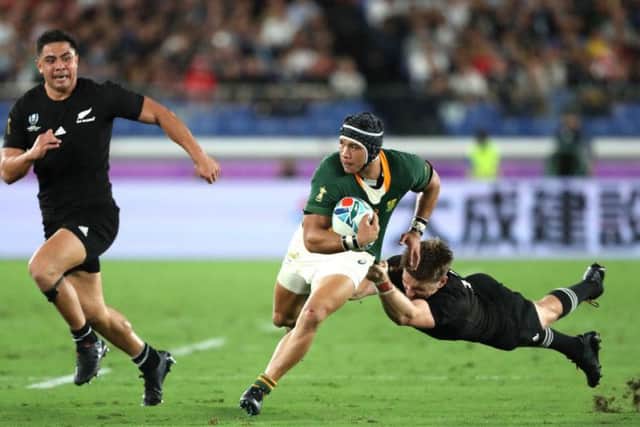 Cheslin Kolbie proved a handful for the All Blacks during the Springboks' World Cup opener (Getty Images)