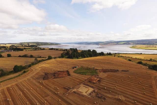 The site of the Pictish-era cemetery near Muir of Ord on the Black Isle. PIC: Tarradale Through Time.