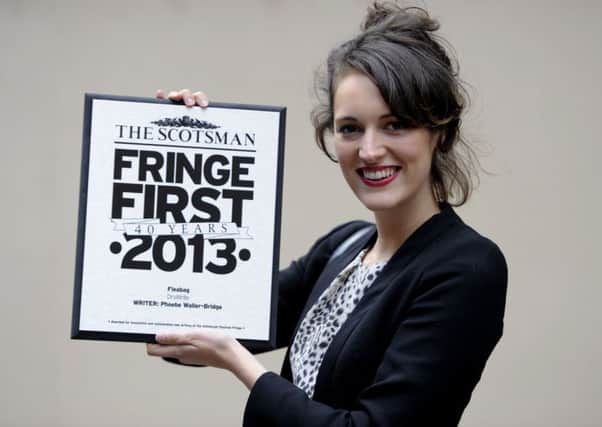 It all began for Phoebe Waller-Bridge with a Fringe First Award for Fleabag. Picture: Esme Allen