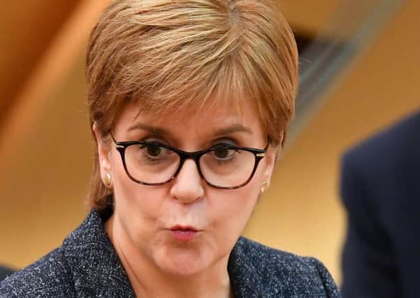 First Minister Nicola Sturgeon said she was 'disgusted' by Boris Johnson's conduct at the Commons despatch box. Picture: Jeff J Mitchell/Getty Images