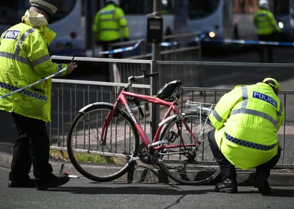 The rate of cyclists being seriously injured on Scottish roads has risen sharply. Picture: John Devlin