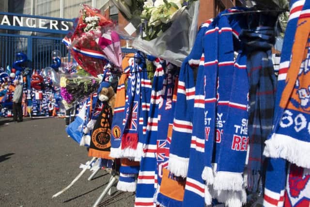 Thousands of Rangers supporters are expected to gather to pay their final respects to Fernando Ricksen. Picture: PA