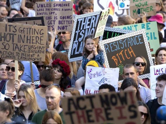 Thousands of climate change marchers took to the streets last week.