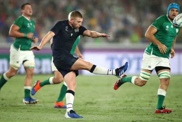 Scotland stand-off Finn Russell is confident Scotland can bounce back against Samoa. Picture: Getty Images